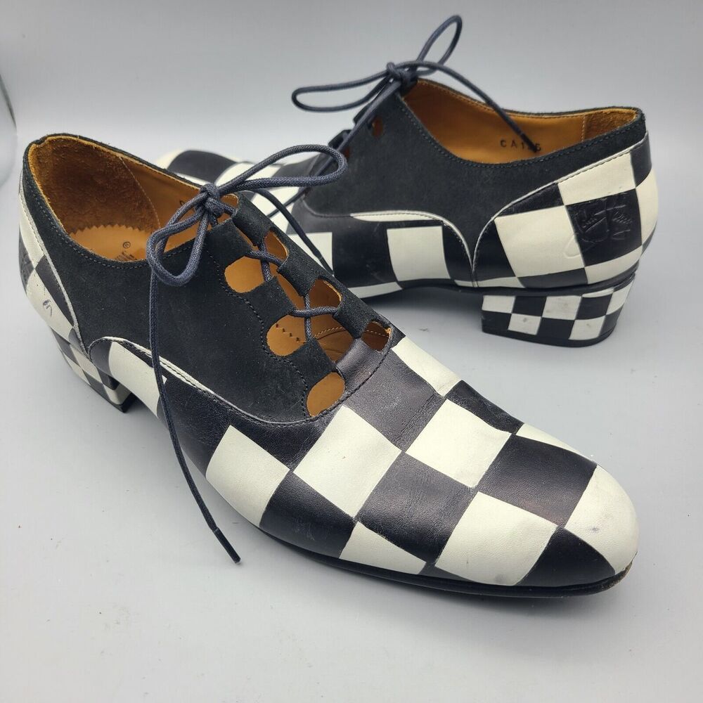 John Fluevog Obero UNISEX shoes 8 M 10 W Dancing Dress Evening Fun Unique